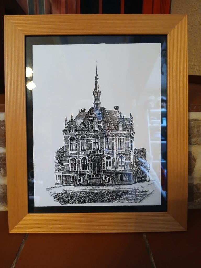 Hoboken oud gemeente huis tekening, Enlèvement ou Envoi