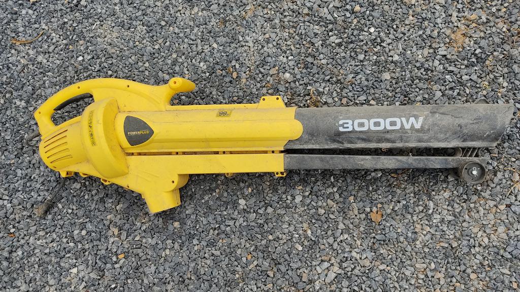 Power plus blazer en zuiger, Gebruikt, Met opvangzak, Handgedragen, Ophalen of Verzenden