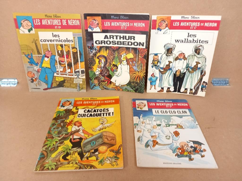 les aventures de neron edition originale 3 10 11 21 53, Livres, BD, Enlèvement ou Envoi