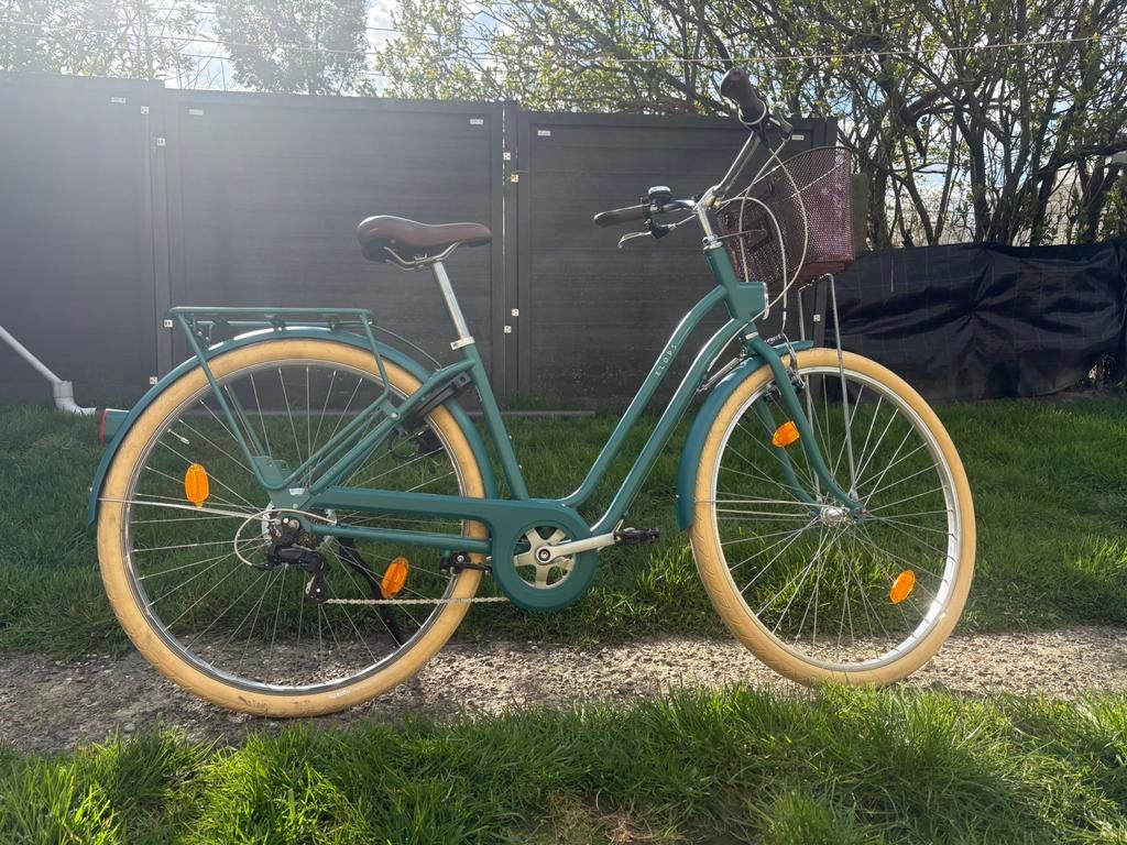 Stadsfiets met gps fietscomputer, Fietsen en Brommers, Ophalen, Zo goed als nieuw, Overige merken, Versnellingen