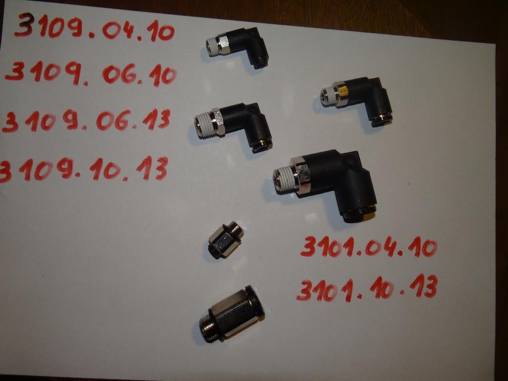 Perslucht koppelingen, Bricolage & Construction, Outillage | Pièces de machine & Accessoires, Neuf, Enlèvement ou Envoi