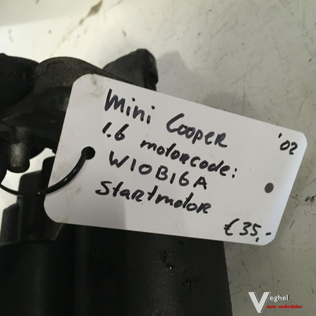 Mini Cooper 1.6 2002 Motorcode W10B16A    Startmotor, Auto-onderdelen, Gebruikt, -, -, Ophalen of Verzenden