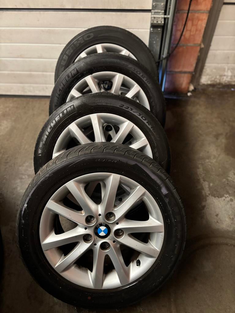 Bmw 16 Inch velgen + band, Auto-onderdelen, Ophalen, 16 inch, Band(en)