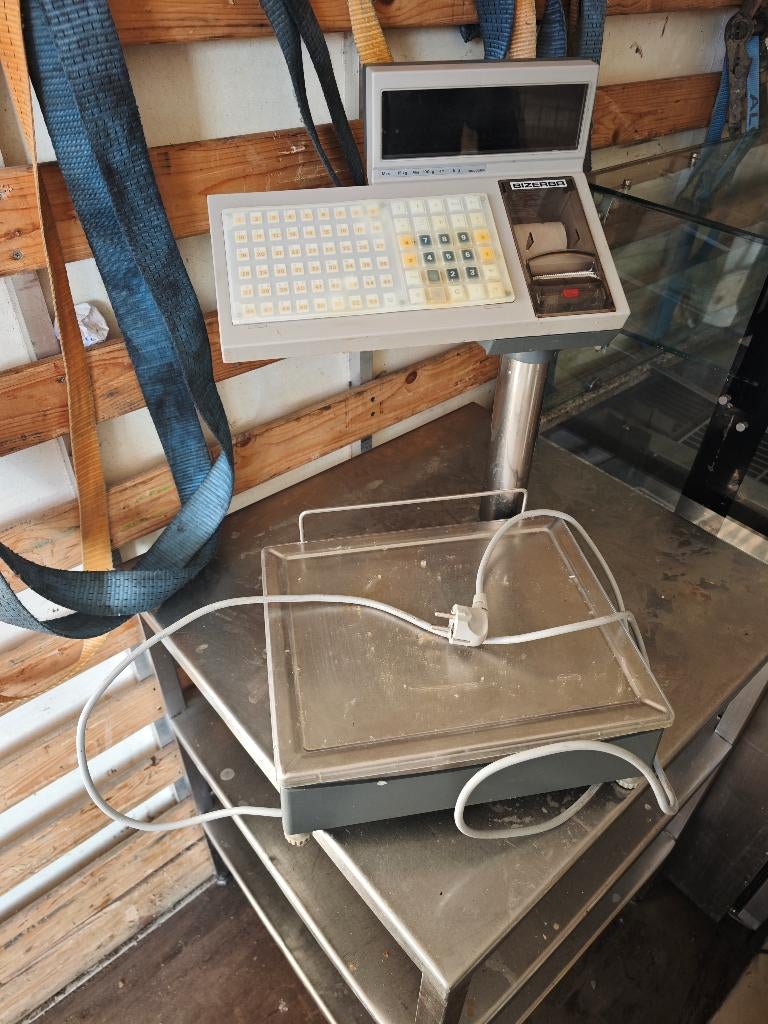 Weegschaal bizerba, Elektronische apparatuur, Keukenweegschaal, Ophalen of Verzenden, Digitaal, 500 gram of grover