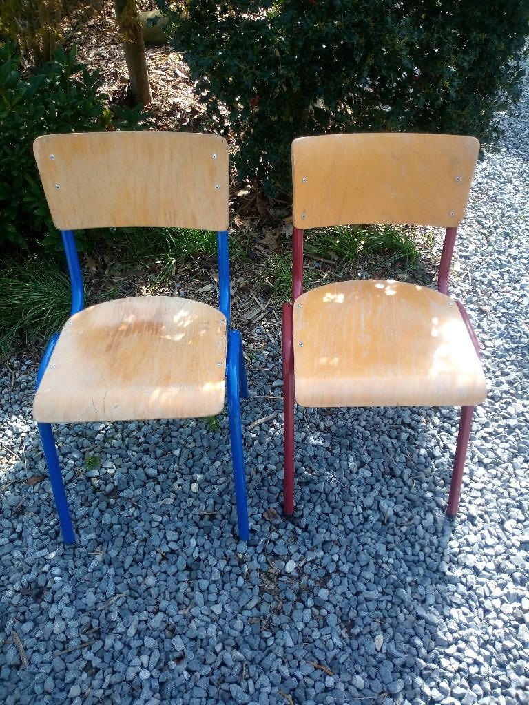 stoelen, Comme neuf, Brun, Enlèvement, Cinq, Six Chaises ou plus