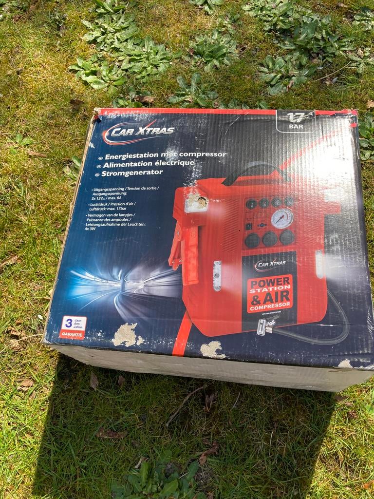 Car Xtras “Power Station & Air Compressor”, Ophalen, Gebruikt