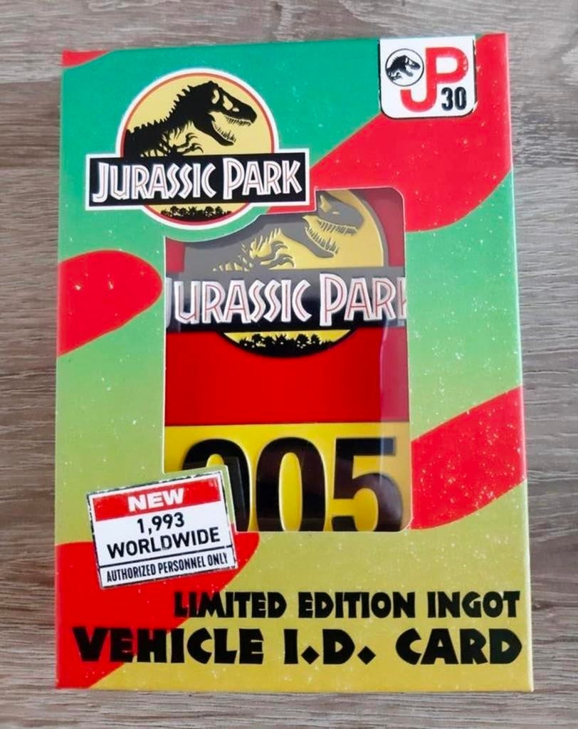 Jurassic Park en 2005, Collections, Enlèvement