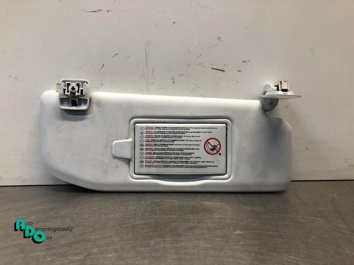 Zonneklep van een Peugeot 208 (208 12-), Auto-onderdelen, Interieur en Bekleding, Peugeot, Gebruikt, 3 maanden garantie, Ophalen of Verzenden