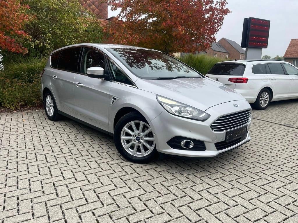 Ford S-Max 2.0 - 2016/138.000km/Euro 6b- 150PK, Auto's, Ford, Bluetooth, Testrit aan huis, Stof, 5 deurs