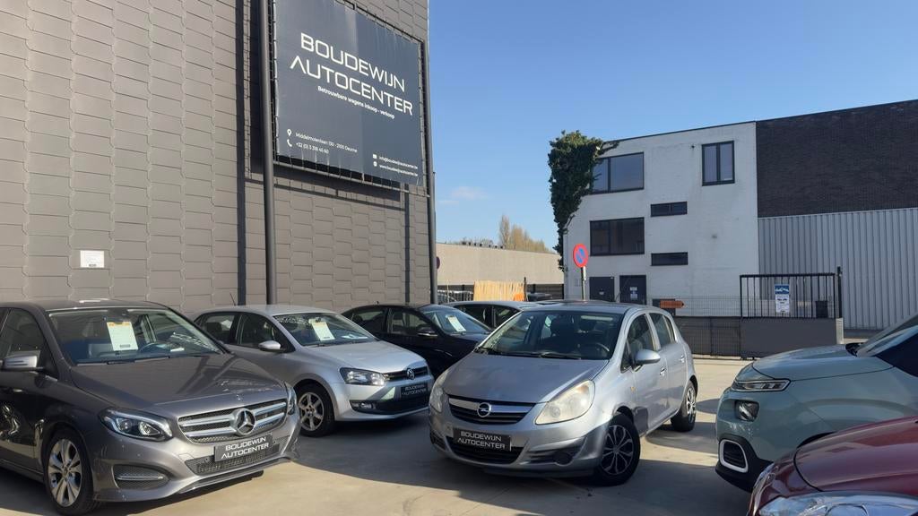 Opel Corsa 1.2Benzine 2009 150.xxxkm Airco,Sensor,Beginners, Voorwielaandrijving, Zwart, Handgeschakeld, 5 deurs