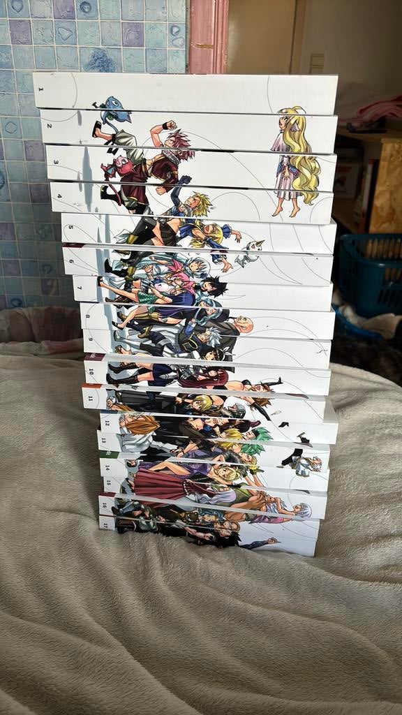 Manga fairy tail du tome 1au 17, Collections, Signets, Enlèvement, Neuf