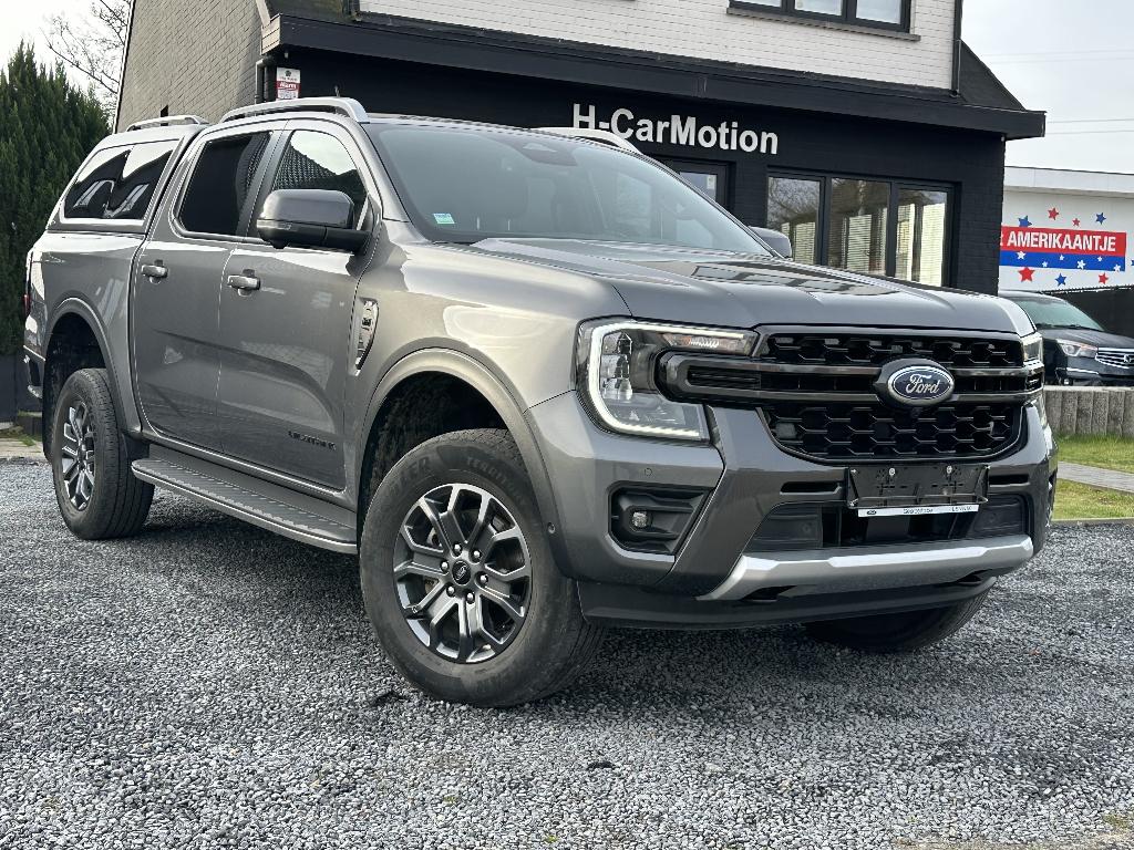 Ford Ranger Ranger 3.0 Ecoe-4WD Wildtrack Fabr garantie 2028, Autos, Ford, Cuir, Argent ou Gris, Achat, Entreprise