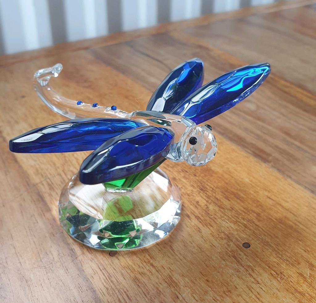 Figurine de libellule en cristal, Enlèvement ou Envoi