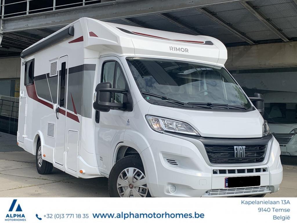 Rimor Seal 95 Fiat 140PK Automaat, Caravanes & Camping, Camping-cars, Entreprise, Diesel, Automatique, Siège en L