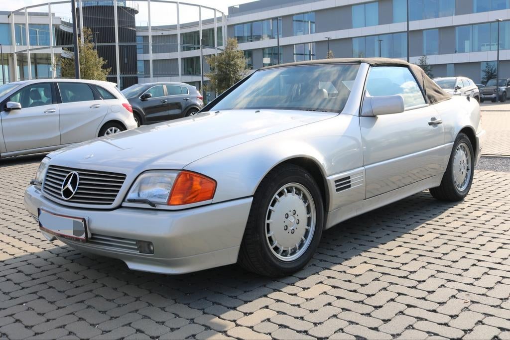 Mercedes 500SL R129 V8 '89 | 107 dkm | Excellent état, Autos, Mercedes-Benz, Cuir, Achat, 1770 kg, Carnet d'entretien