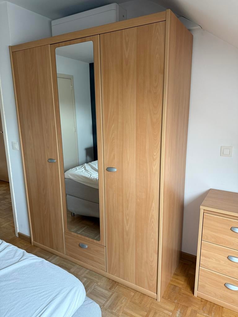 Slaapkamer meubels, Gebruikt, 150 tot 200 cm, 150 tot 200 cm, Overige houtsoorten