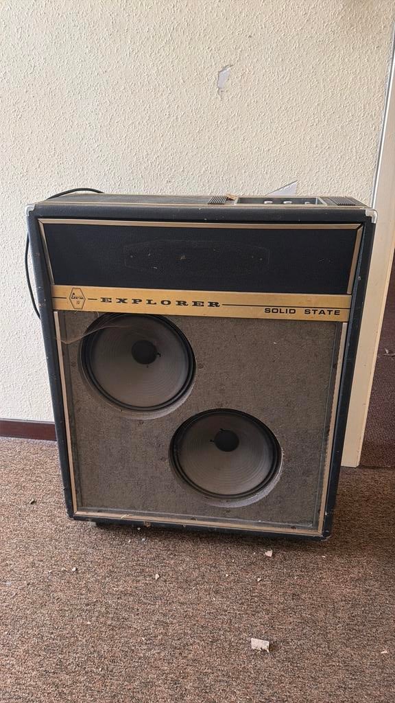Versterker Explorer 80 solid state, Muziek en Instrumenten, Ophalen, Gebruikt