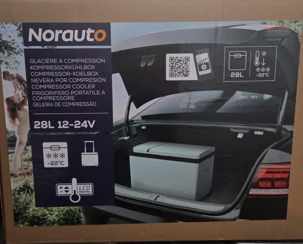 koelbox NORAUTO, Caravans en Kamperen, Koelboxen, Ophalen, Zo goed als nieuw, Koelbox, Elektrisch