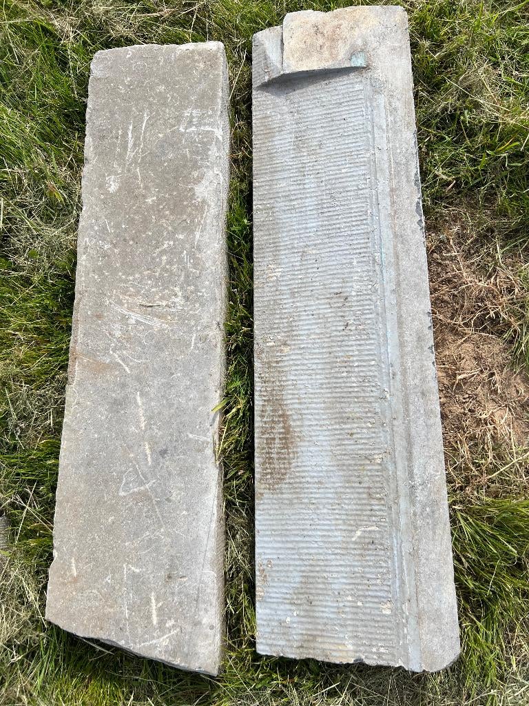 Seuils en pierre bleue, Enlèvement, Utilisé