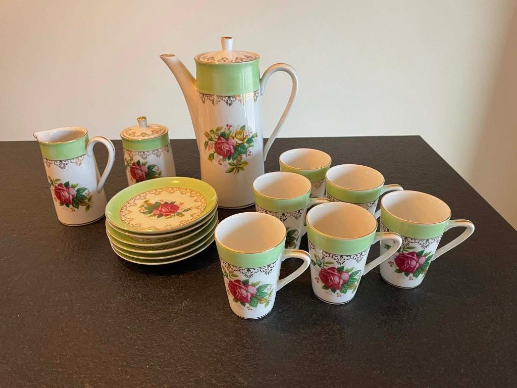 Koffie - of theeservies, Comme neuf, Enlèvement, Autres matériaux, Autres styles