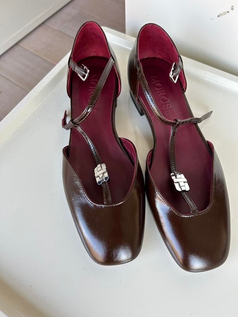 Morobe bruin florinne 39,5, Envoi, Neuf, Brun, Ballerines