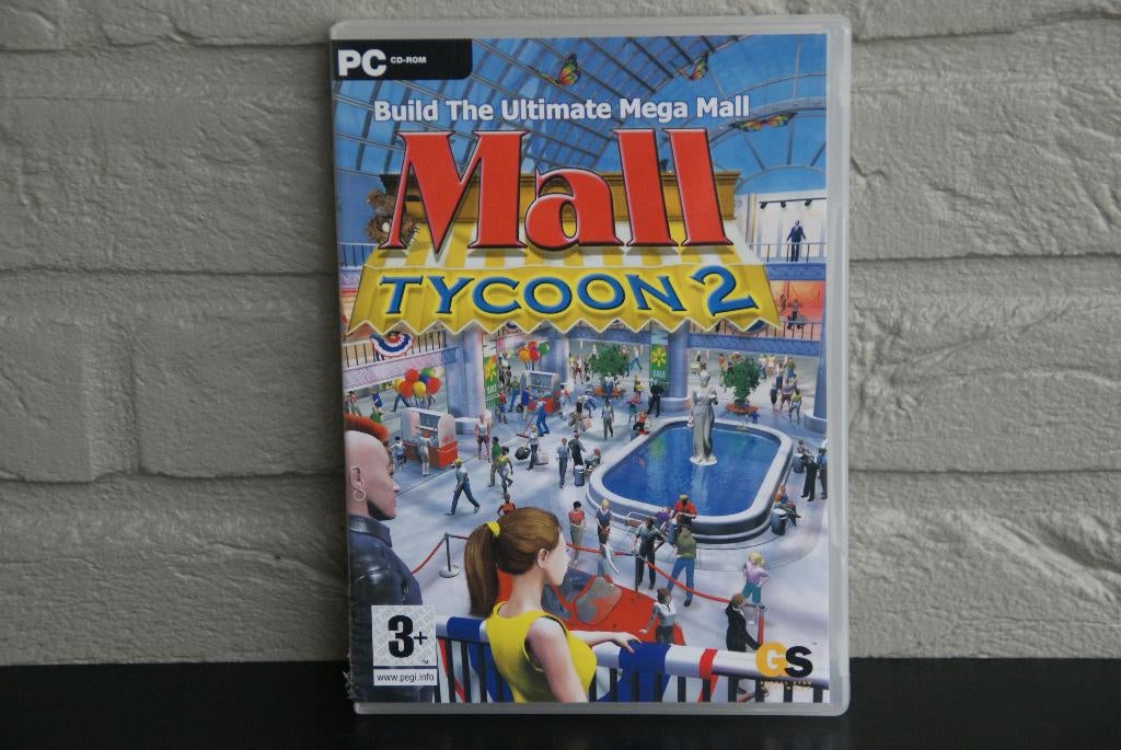 3 jeux PC : Mall Tycoon 2, Madagascar, jeu euro, Consoles de jeu & Jeux vidéo, Jeux | PC, Enlèvement ou Envoi, Comme neuf, À partir de 3 ans