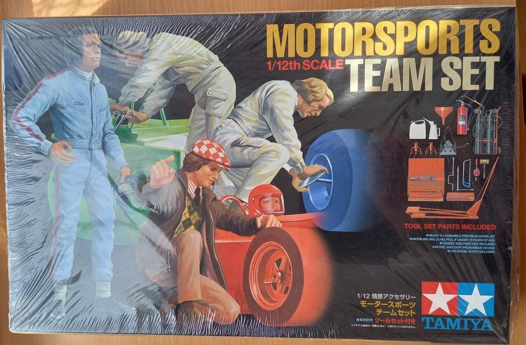 Tamiya 1/12 motorsport team set, Enlèvement, Utilisé, Plus grand que 1:32, Voiture