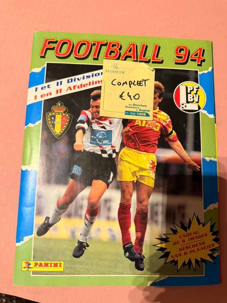 Panini albums te koop, Ophalen