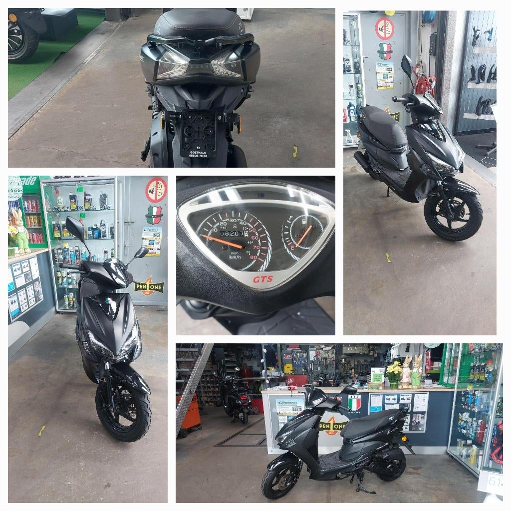 2dehands scooter gts sirocco klasse A prijs 999€, Fietsen en Brommers, Ophalen, Gebruikt, Klasse A (25 km/u), GTS