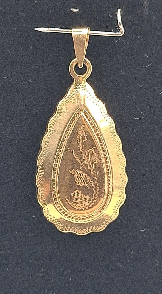 Pendentif/pendentif en or antique 14 carats., Envoi