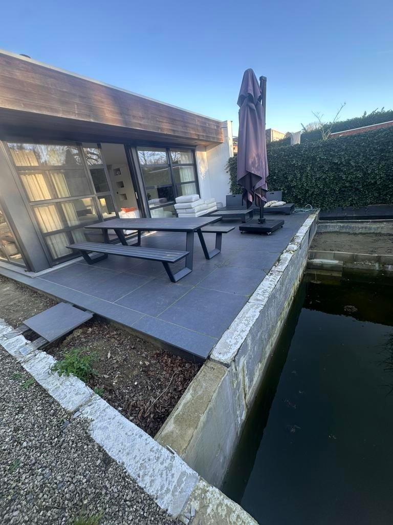 Gratis terrastegels, Ophalen, Zo goed als nieuw, Terrastegels