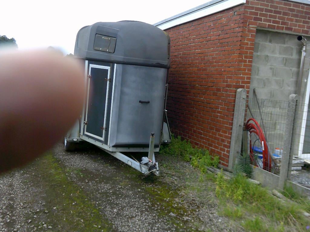 remorque pour chevaux, Enlèvement, Utilisé, Autres matériaux, Remorque 2 chevaux