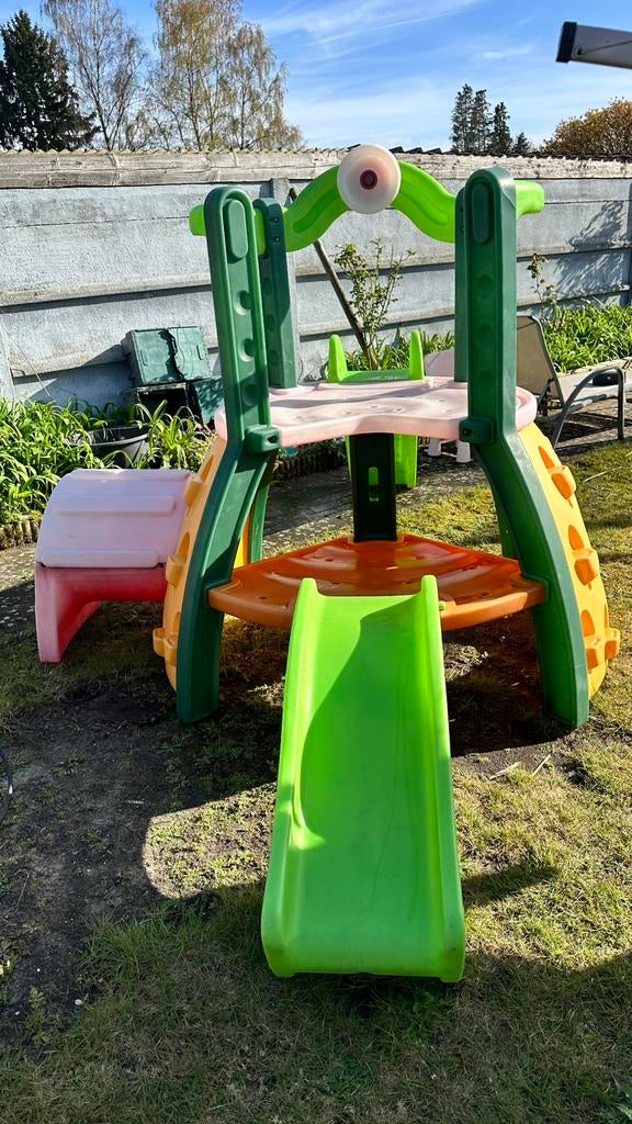 Little Tikes speeltuin Super slide, Kinderen en Baby's, Speelgoed | Buiten | Speeltoestellen, Ophalen, Zo goed als nieuw, Klimwand