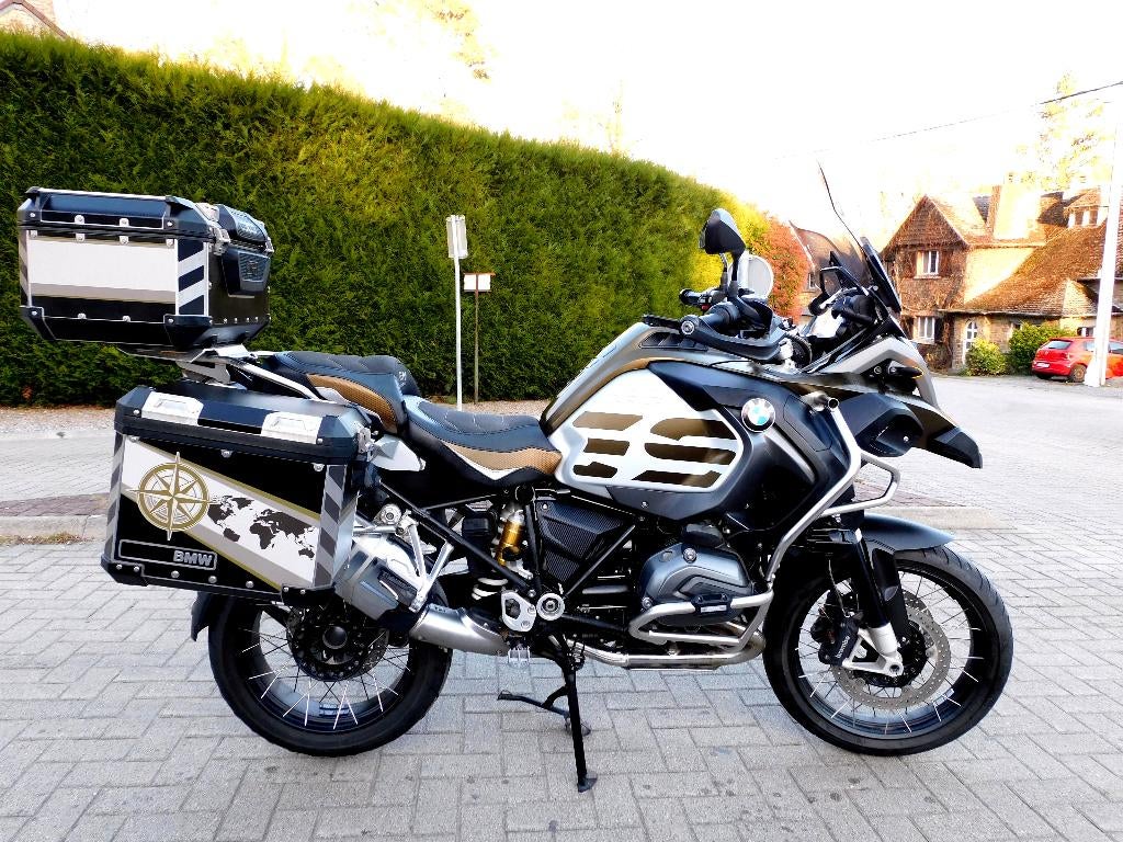 Bmw R 1200 Gs adventure , full options , 1 an de garantie, Motos, Poignées chauffantes, Permis Moto A, Tourisme, Entreprise