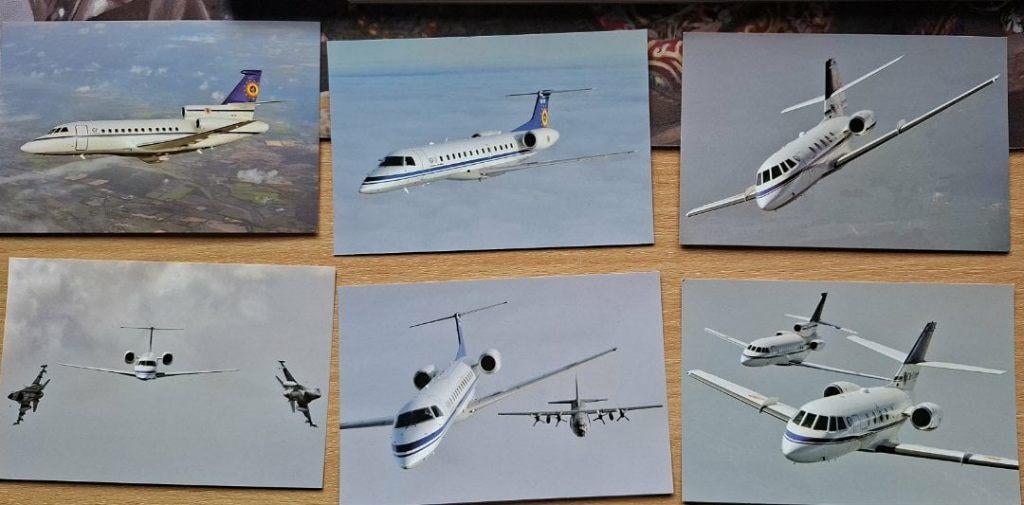 6 CARTES POSTALES DE L'ARMÉE DE L'AIR BELGE, Collections, Envoi, Comme neuf, Carte, Photo ou Gravure