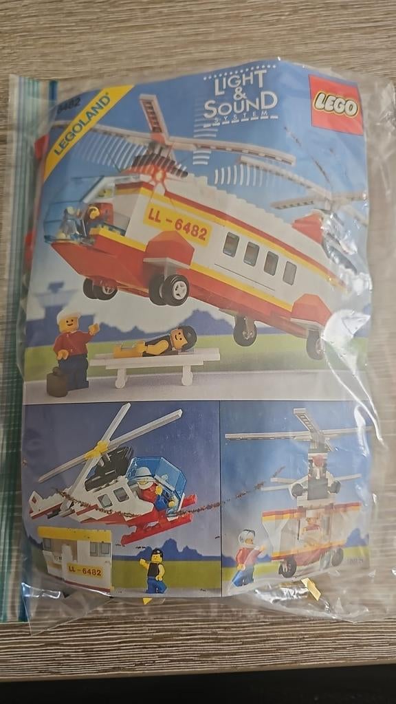 Lego Rescue Helicopter Speelset 6482, Ophalen, Lego