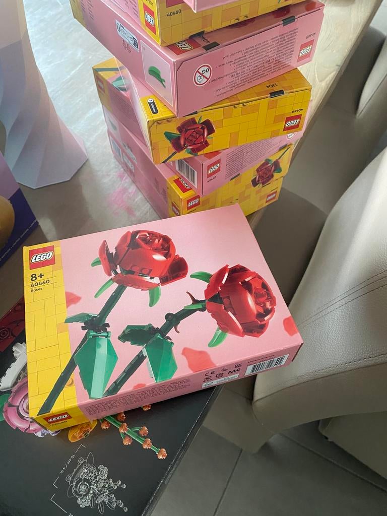 Lego 40460 Botanical rozen 8 dozen, Ophalen of Verzenden, Nieuw, Lego