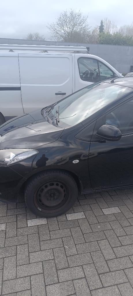 Mazda 2 1.4 Diesel – Zuinig en Betrouwbaar, Autos, Achat, Rétroviseurs électriques, Noir, 5 portes