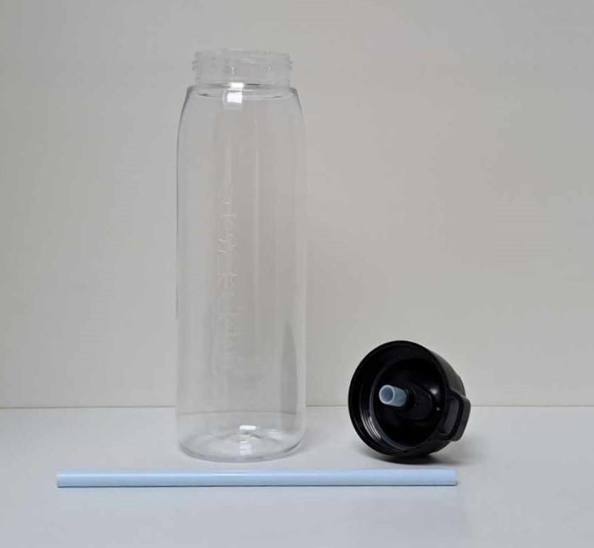 Tupperware™ Fles 750 ml « Eco Rietjes », Huis en Inrichting, Verzenden, Nieuw, Blauw, Bak of Kom