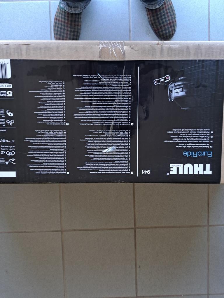 Fietsdrager voor auto, Ophalen