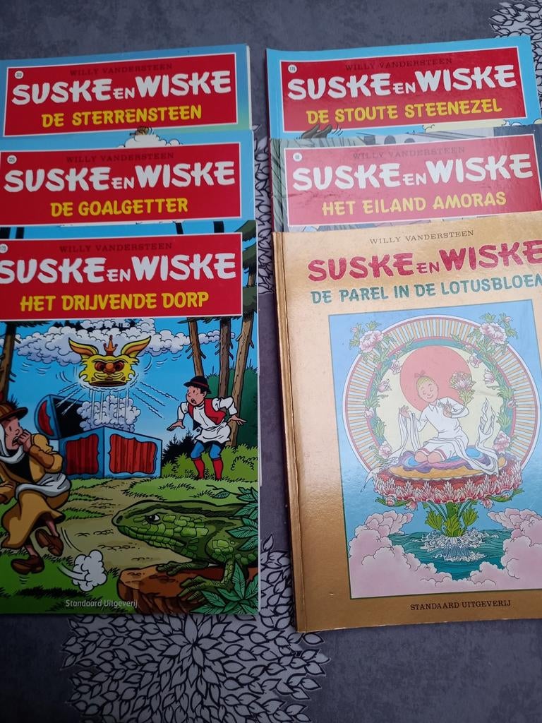 Strip verhalen suske &wiske 3euro stuk, Enlèvement