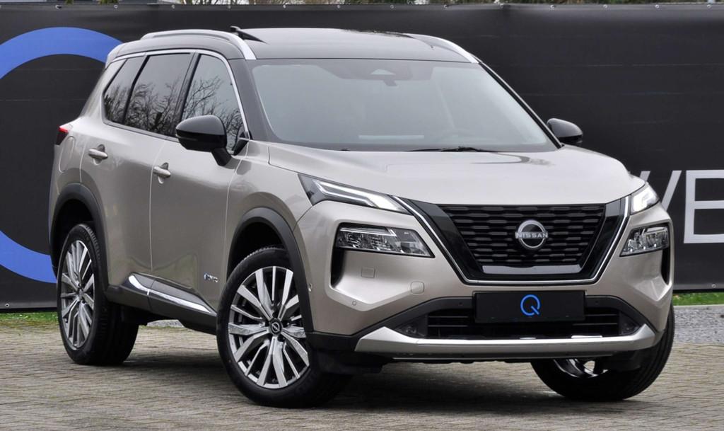 Nissan X-Trail TEKNA+ PANO BOSE 20" HEADUP 360 CAM CARPLAY, Auto's, Nissan, Automaat, 1497 cc, Gebruikt, Stuurwielverwarming