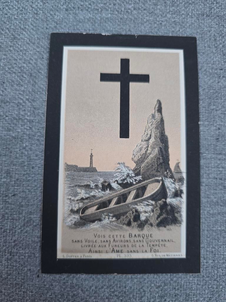 Doodsprentje 1884 , Namen, Ophalen of Verzenden, Bidprentje