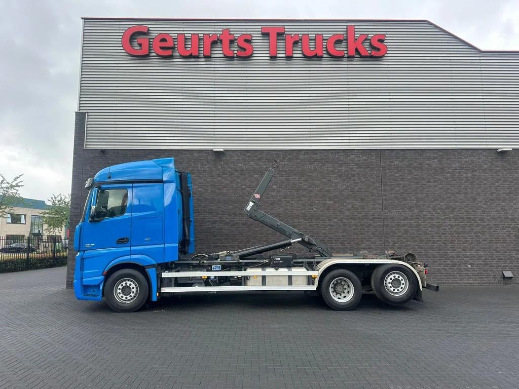 Mercedes-Benz Actros 2545 6X2 MET HIAB MULTILIFT XR21S61 HAA, Achat, Euro 6, Cruise Control, Mercedes-Benz