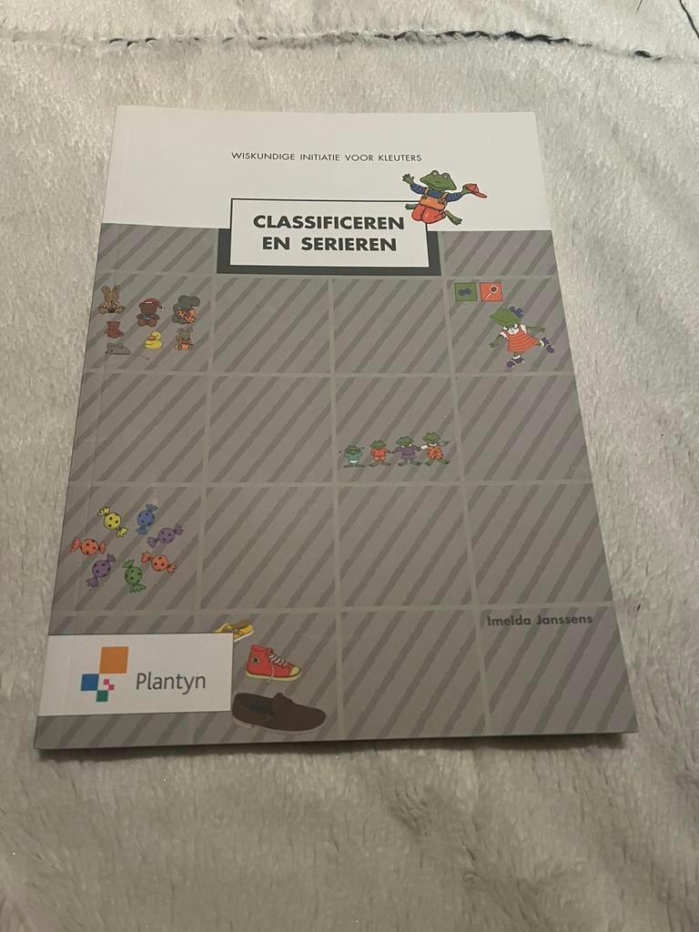 Wiskundige initiatie voor kleuters Classificeren en seriëren, Boeken, Verzenden, Zo goed als nieuw, Hoger Onderwijs