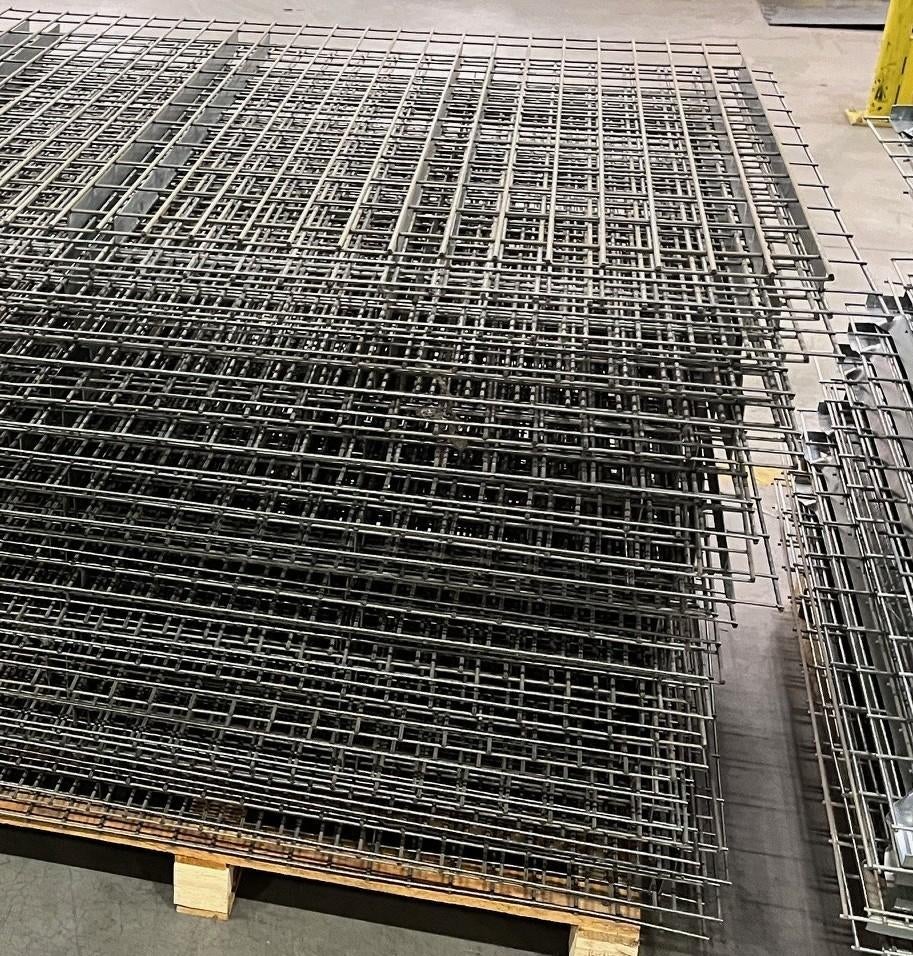 Draadroosters 1190 x 1100 voor magazijnrekken, Ophalen