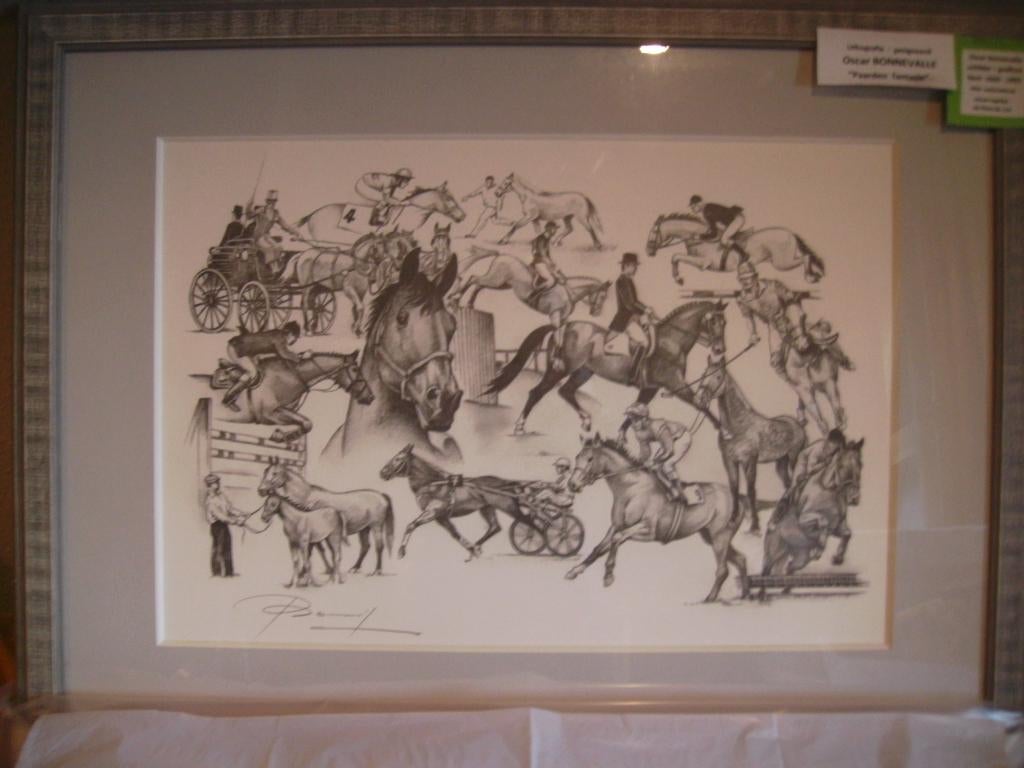 litho - Oscar Bonnevalle, Enlèvement