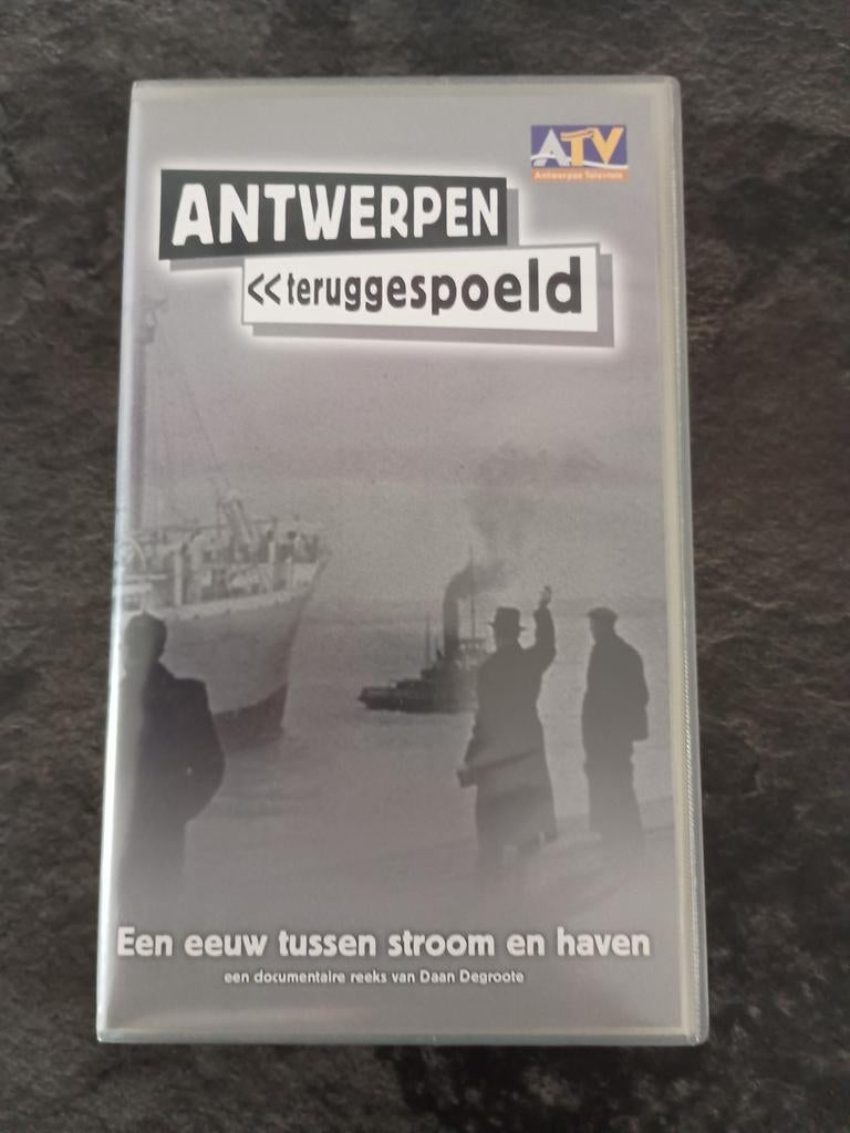 Video cassette . Antwerpen terug gespoeld ., Cd's en Dvd's, VHS | Film, Ophalen of Verzenden