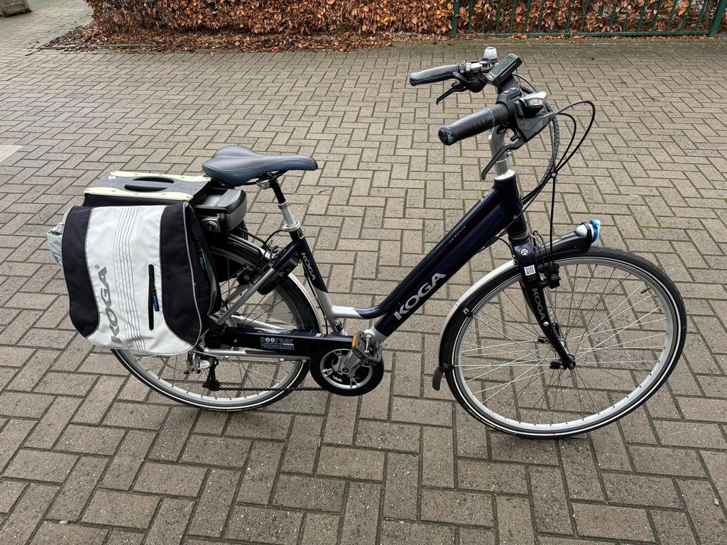 Koga Miyate Elektrische Dames Fiets, Vélos & Vélomoteurs, Vélos électriques, Comme neuf, Autres marques, 47 à 51 cm, 50 km par batterie ou plus