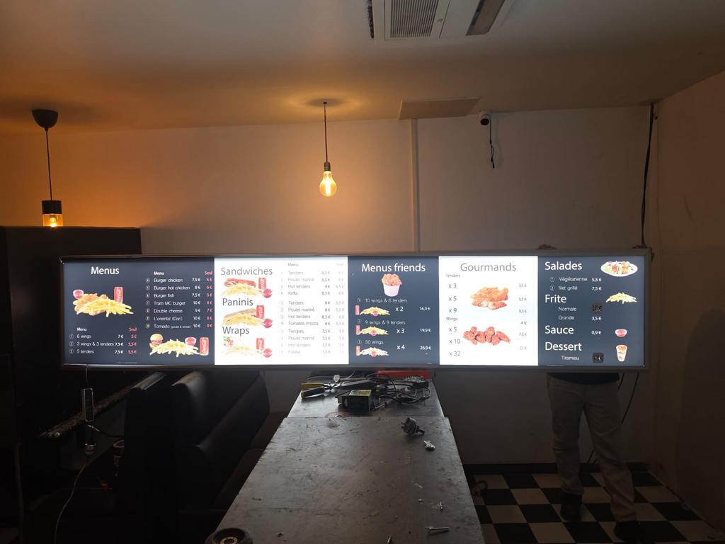 enseigne lumineuse led, Enlèvement